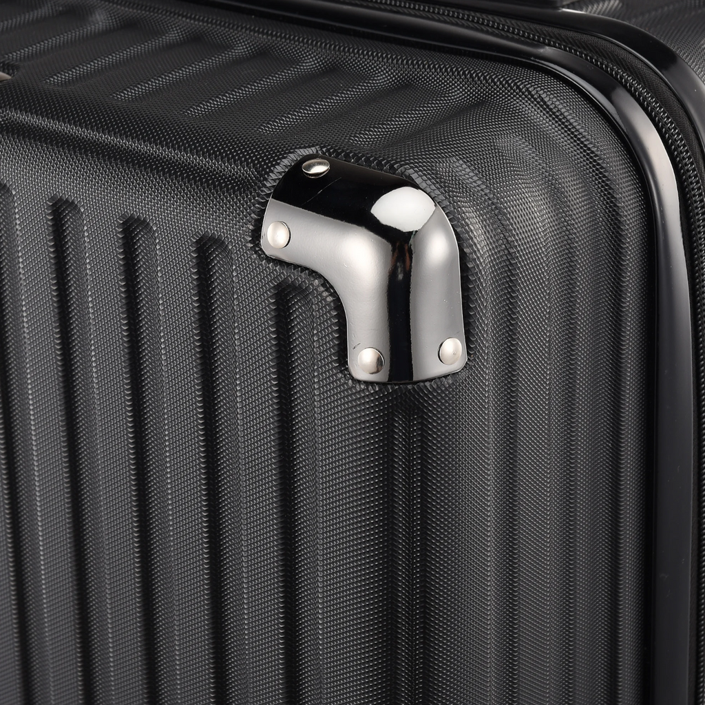 Lot de 3 Valises de Voyage – Coque Rigide avec Serrure TSA