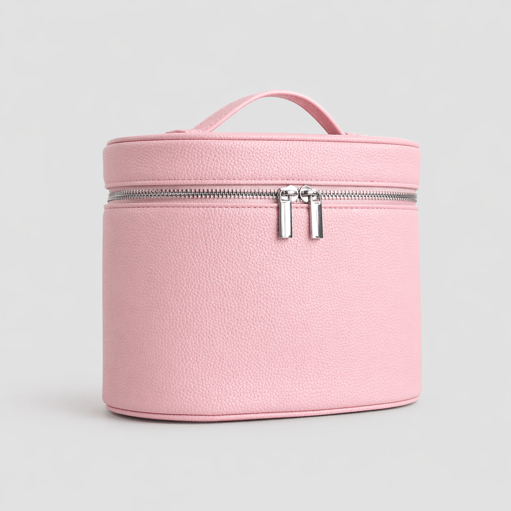 Trousse Maquillage Cuir PU Grande Capacité – Voyage