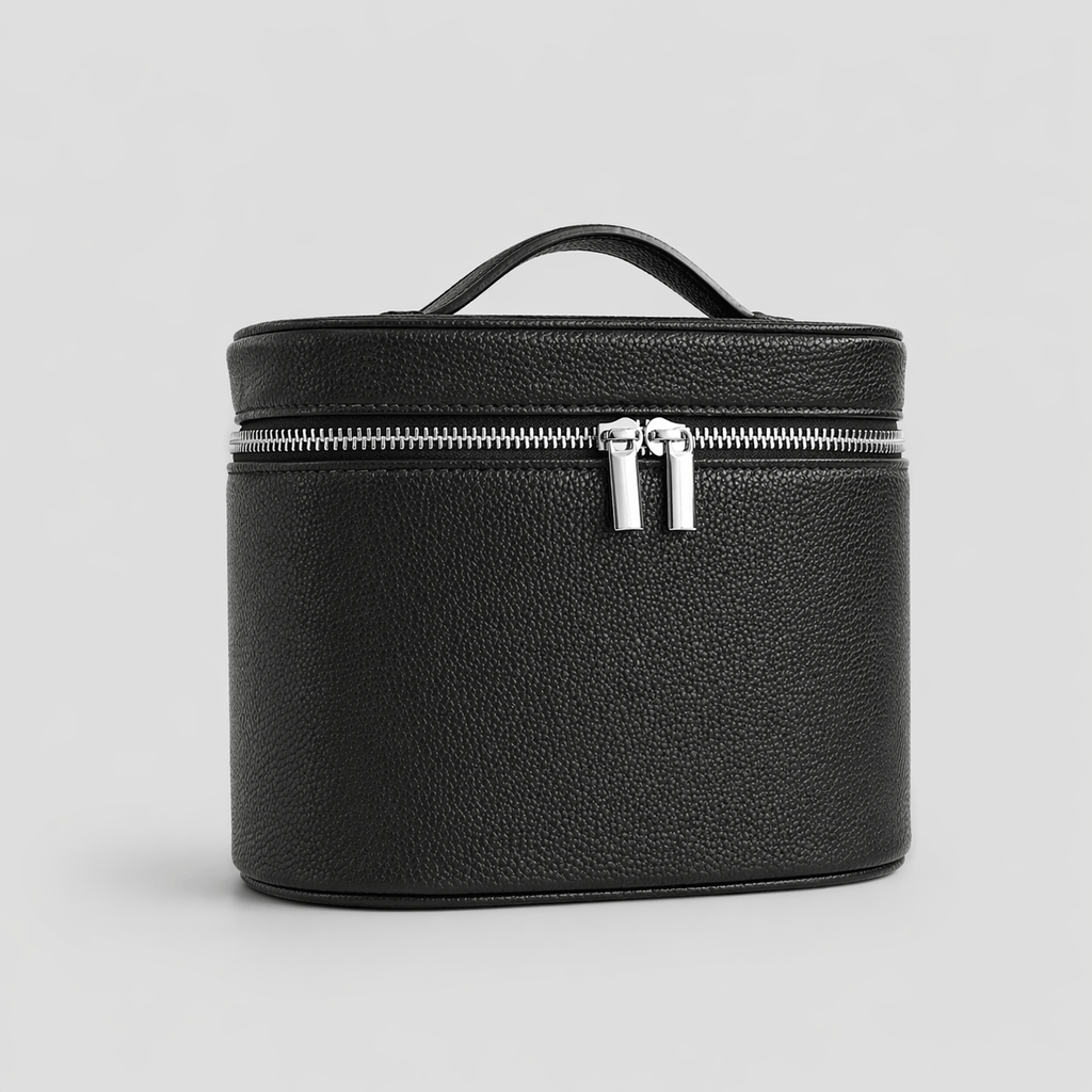 Trousse Maquillage Cuir PU Grande Capacité – Voyage