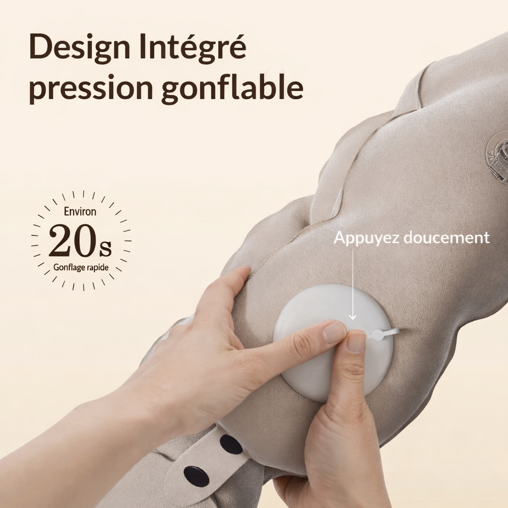 Coussin de Voyage Ergonomique – Repose-Nuque & Confort