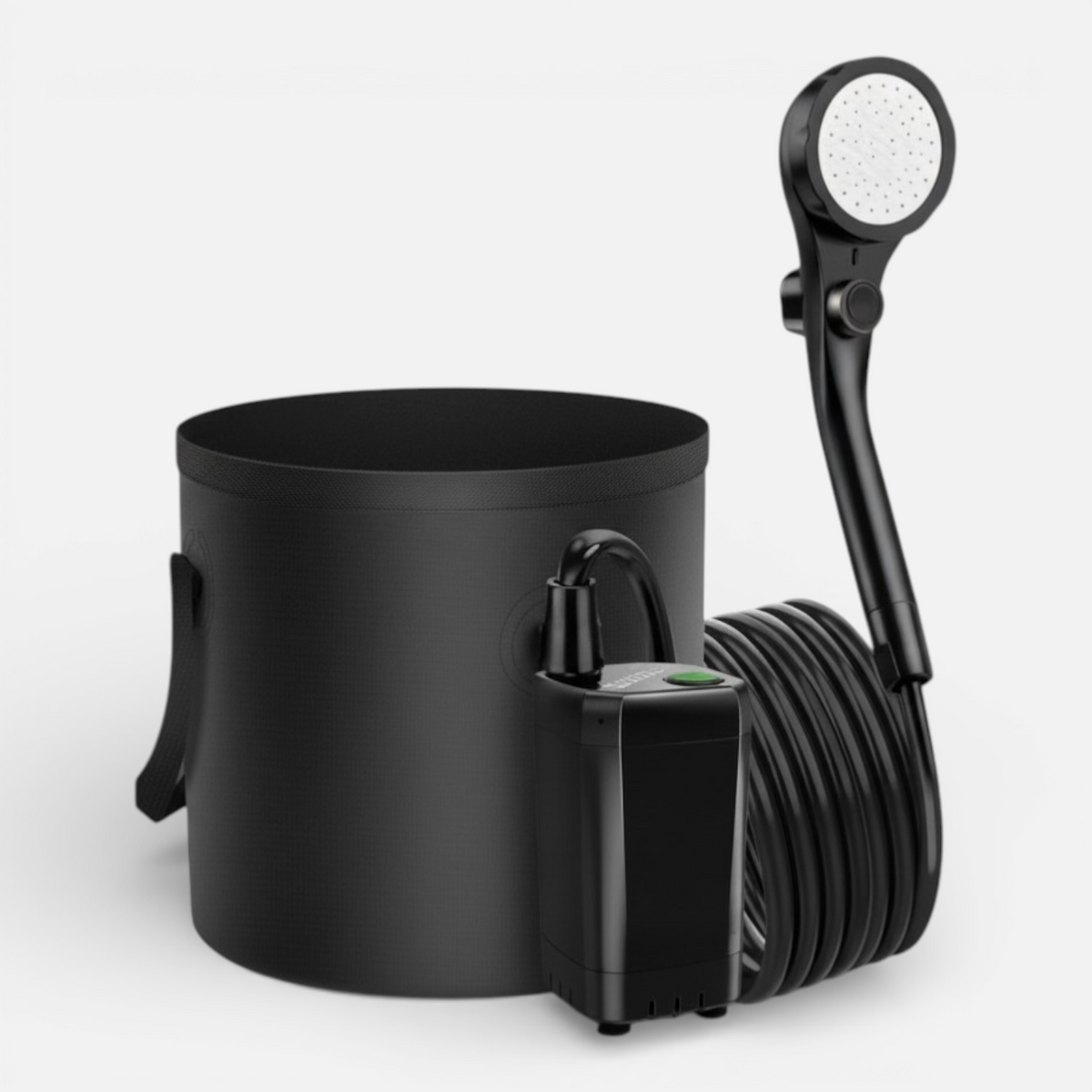 Douche portable à pompe rechargeable