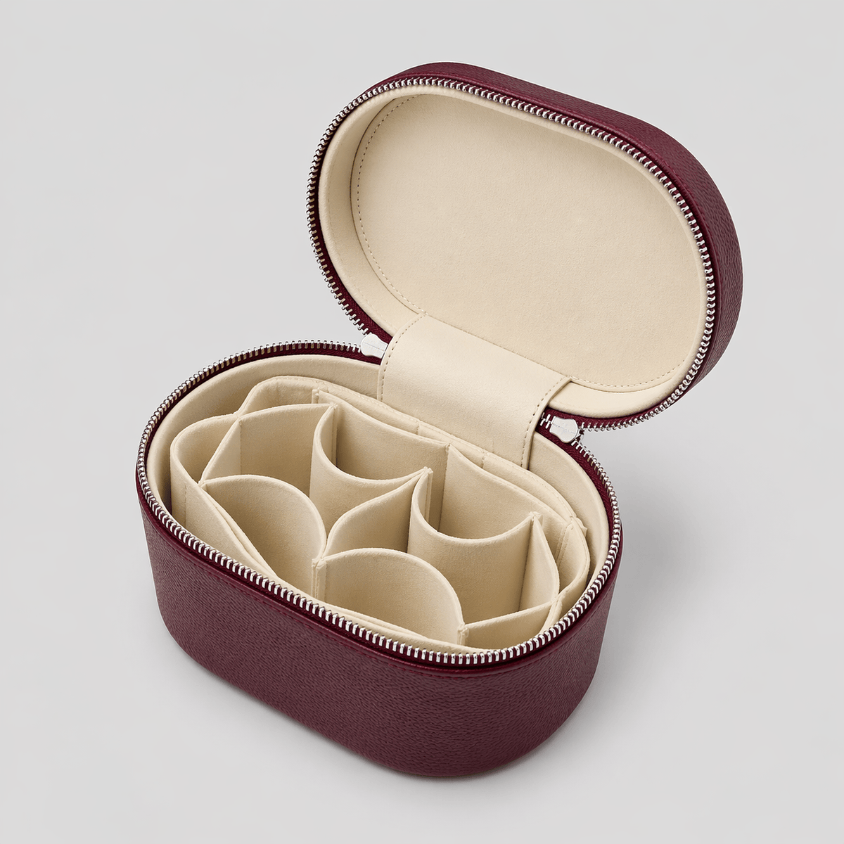 Trousse Maquillage Cuir PU Grande Capacité – Voyage