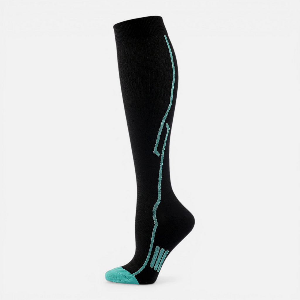 Chaussettes de Compression Voyage – Confort & Circulation Long Trajet