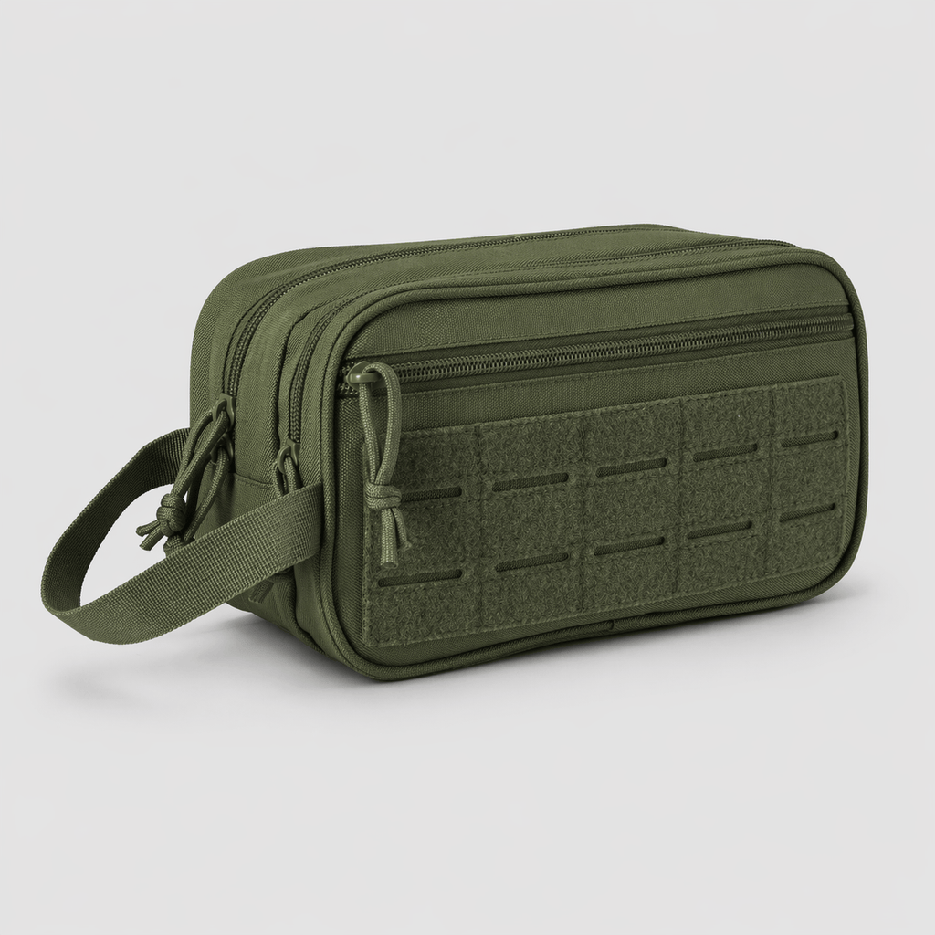 Trousse de Toilette Homme Tactique – Kit Voyage & Rasage Organisé