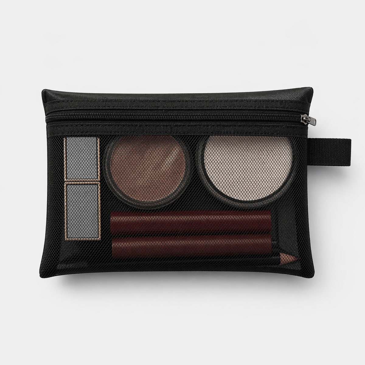 Trousse Maquillage Filet Femme Voyage – Organiseur Cosmétique Portable