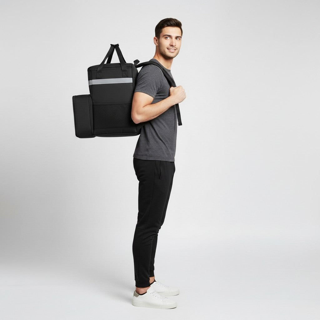 Sac à Dos Isotherme 56L – Grande Capacité – Étanche & Isolation Renforcée