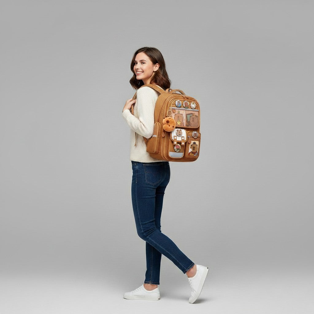 Sac à Dos Enfant Capybara – Imperméable