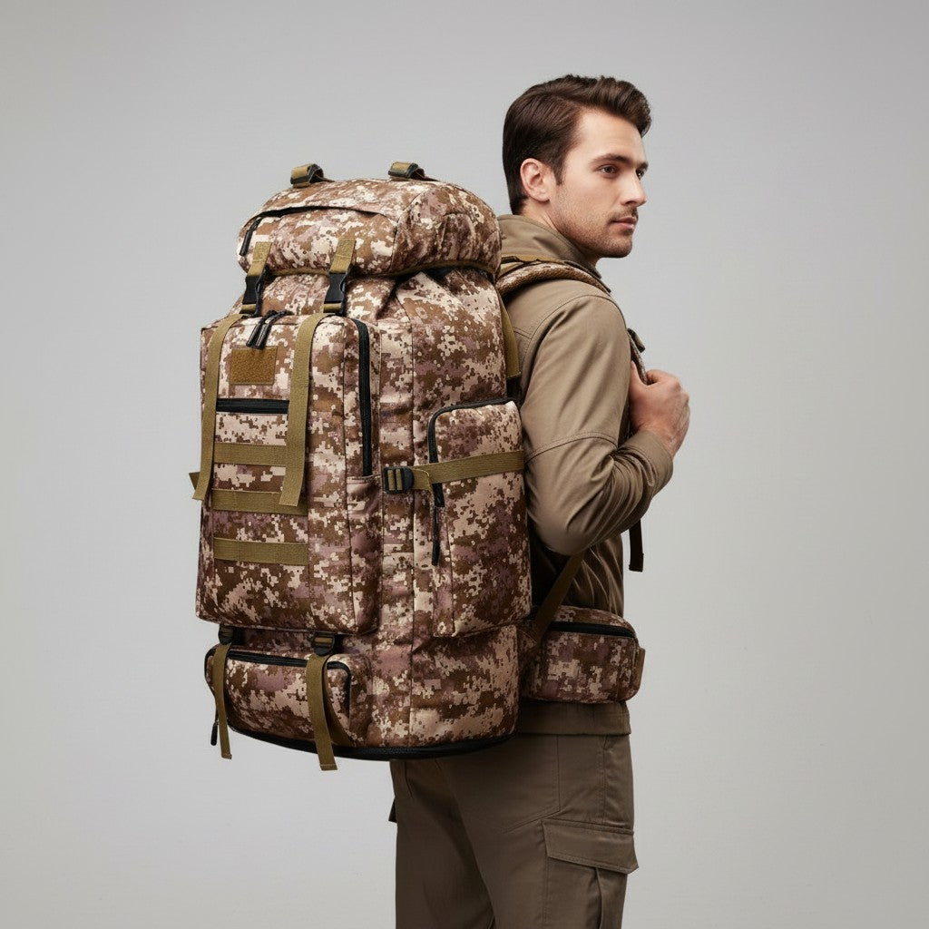 Sac à Dos Militaire - Grande Capacité & Résistant Outdoor