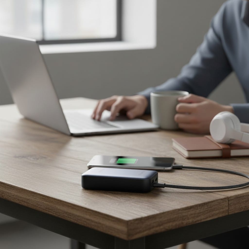 Batterie Externe 20000mAh 45W – Charge Rapide