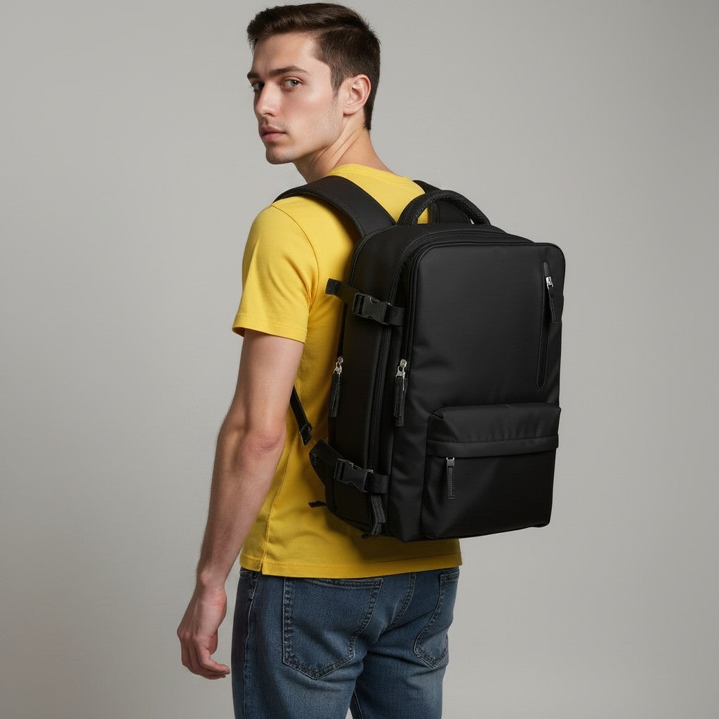 Sac à Dos Cabine 40x30x20 – Bagage à Main Avion – Compartiment Ordinateur