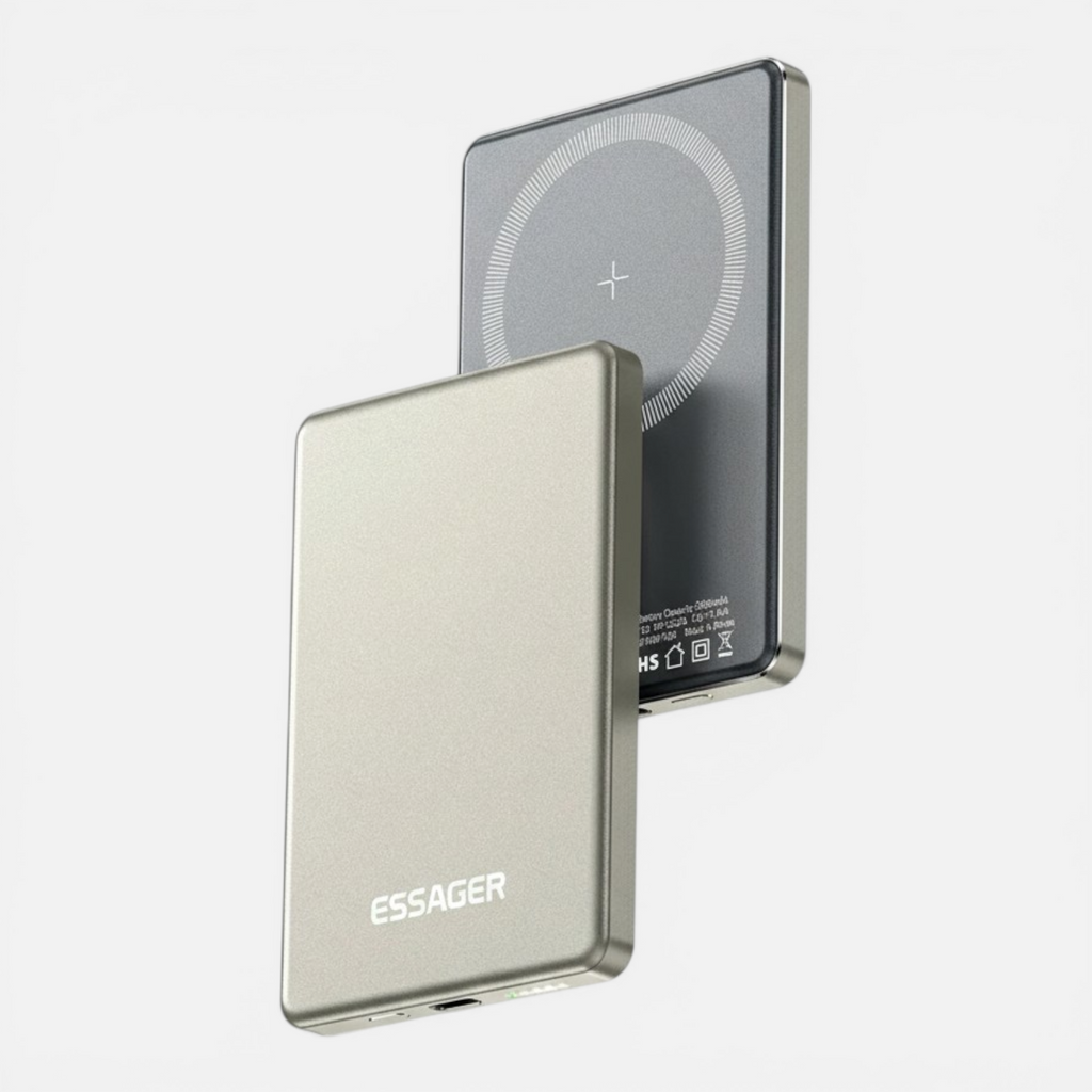 Batterie Externe 5000mAh 20W Magnétique – Charge Sans Fil Rapide