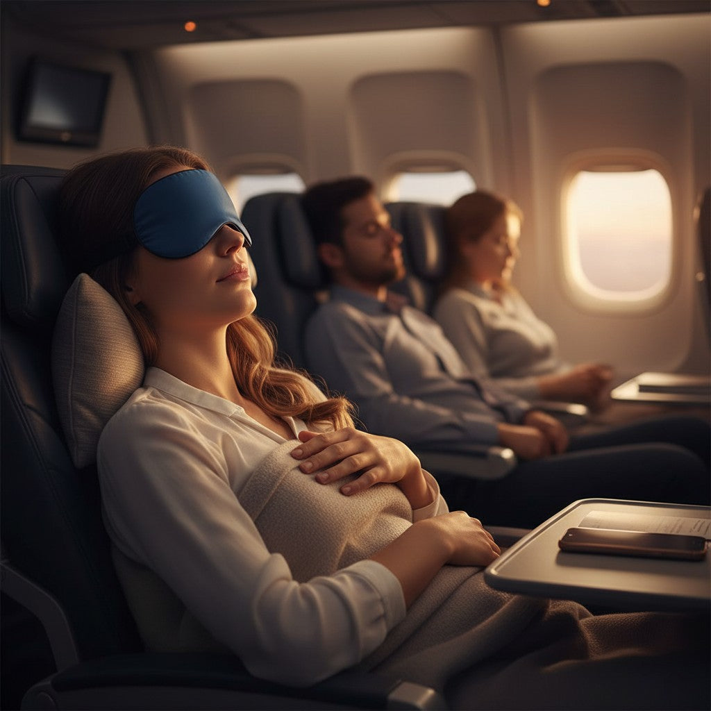 Masque de Nuit Vol Long-Courrier – Repos & Détente