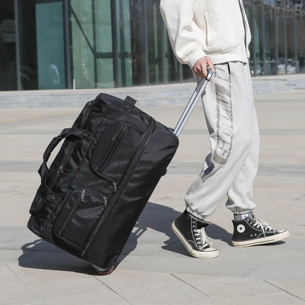 Sac Valise de Voyage – Grande Capacité Étanche – Sac Sport avec Roulettes