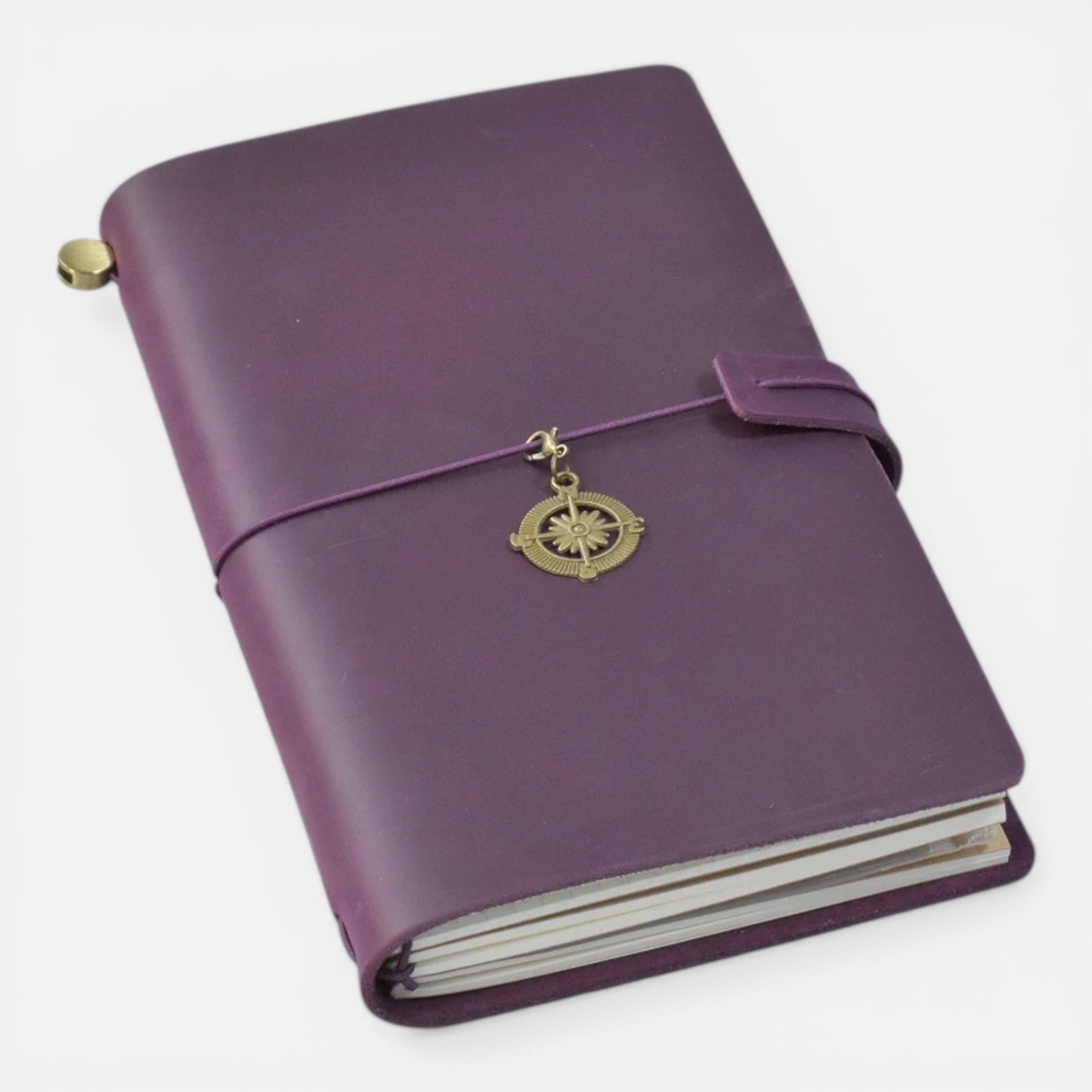Carnet de Voyage en Cuir Véritable – Journal Rétro