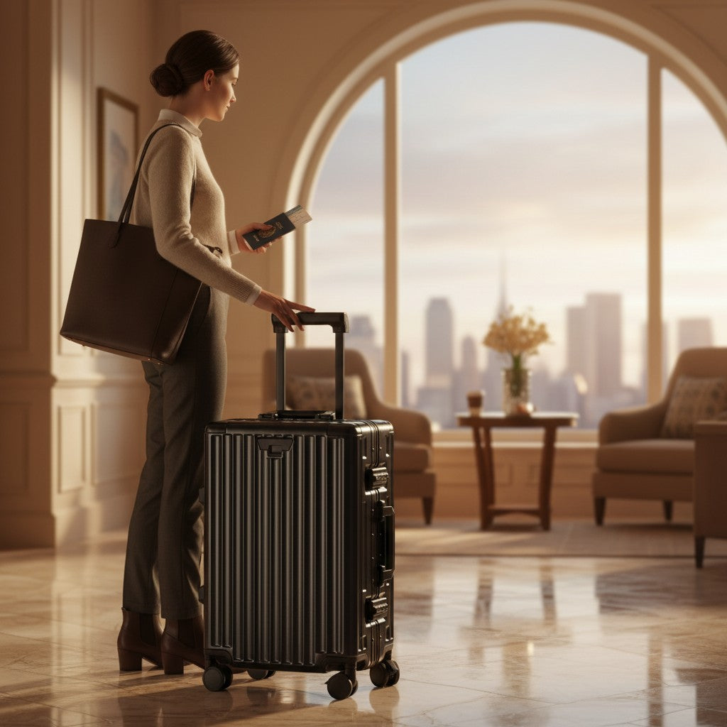 Valise Cabine Multifonction – Roues Silencieuses avec Frein