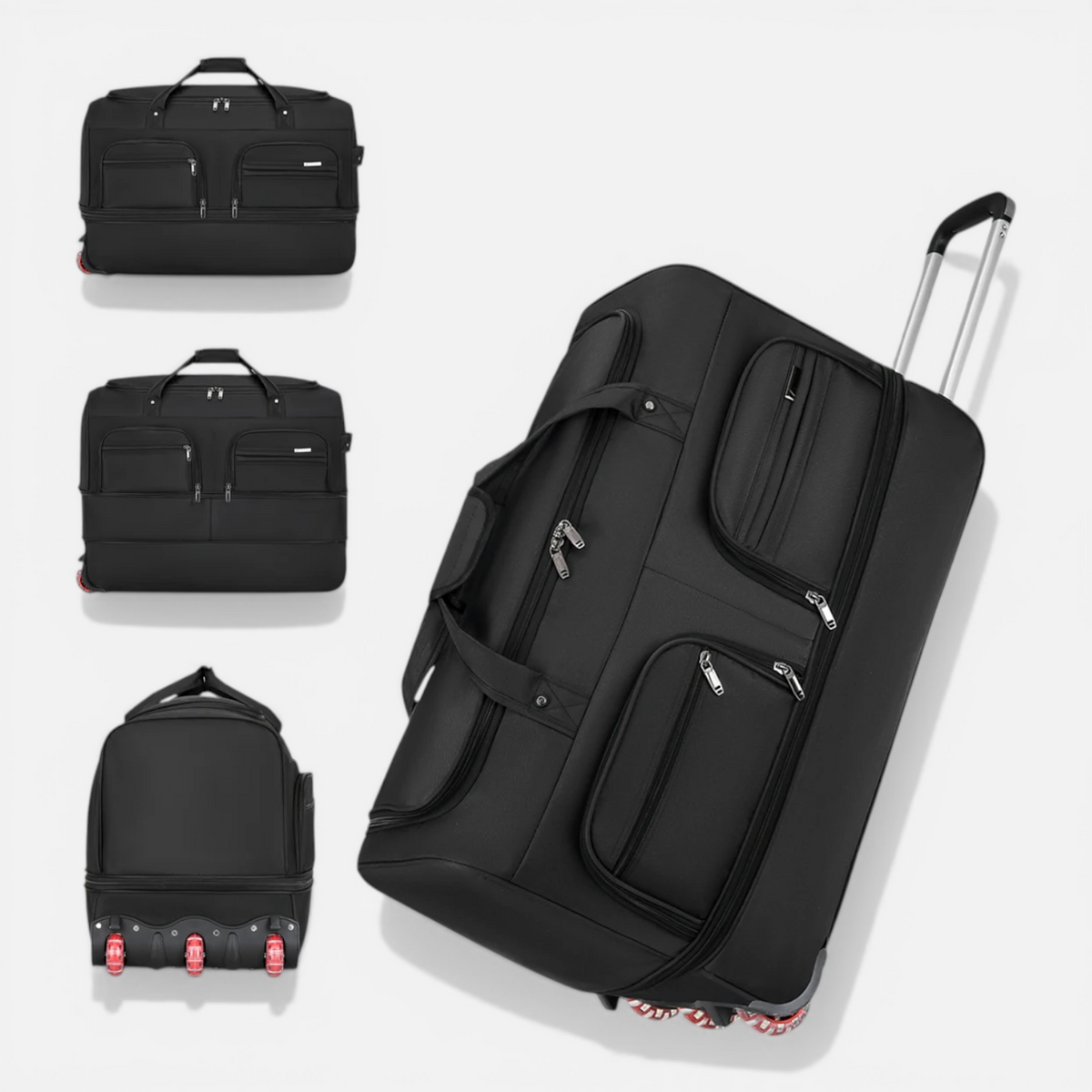 Sac Valise de Voyage – Grande Capacité Étanche – Sac Sport avec Roulettes