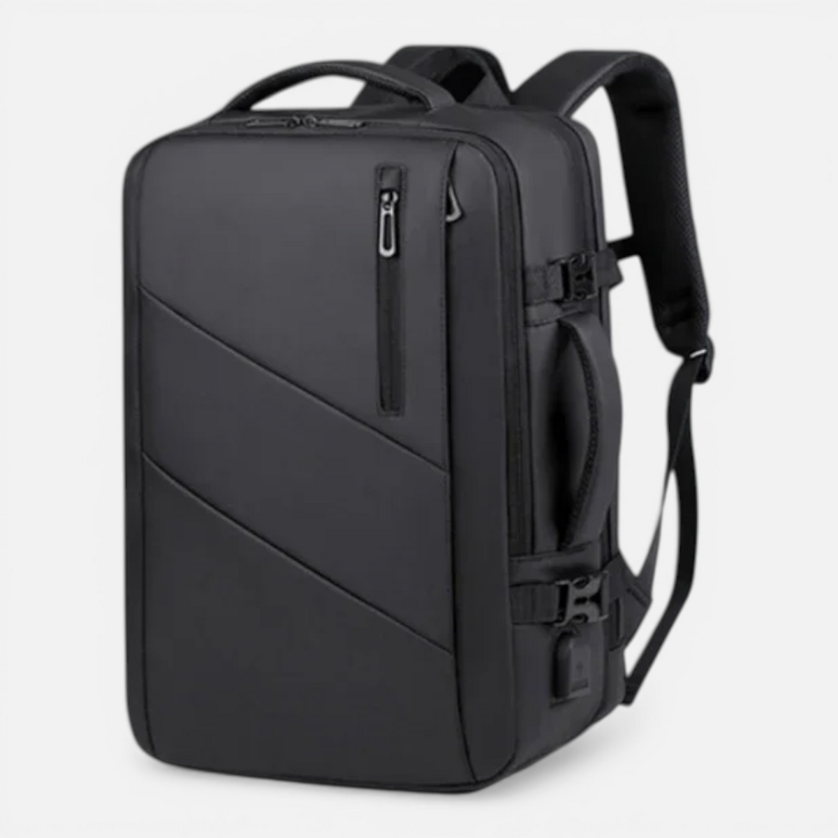 Sac à Dos – Extensible & Imperméable avec USB – Multi-Poches