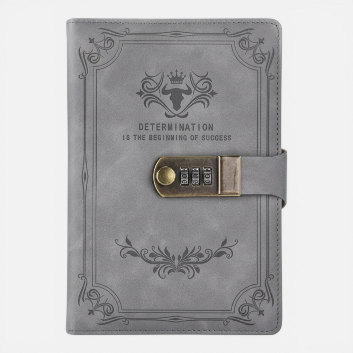 Carnet A5 Rétro avec Verrou – 200 Pages Épaisses