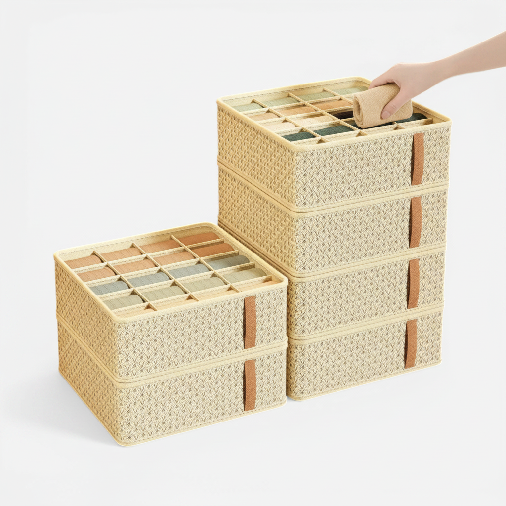 Boîte de Rangement Multi-Compartiments