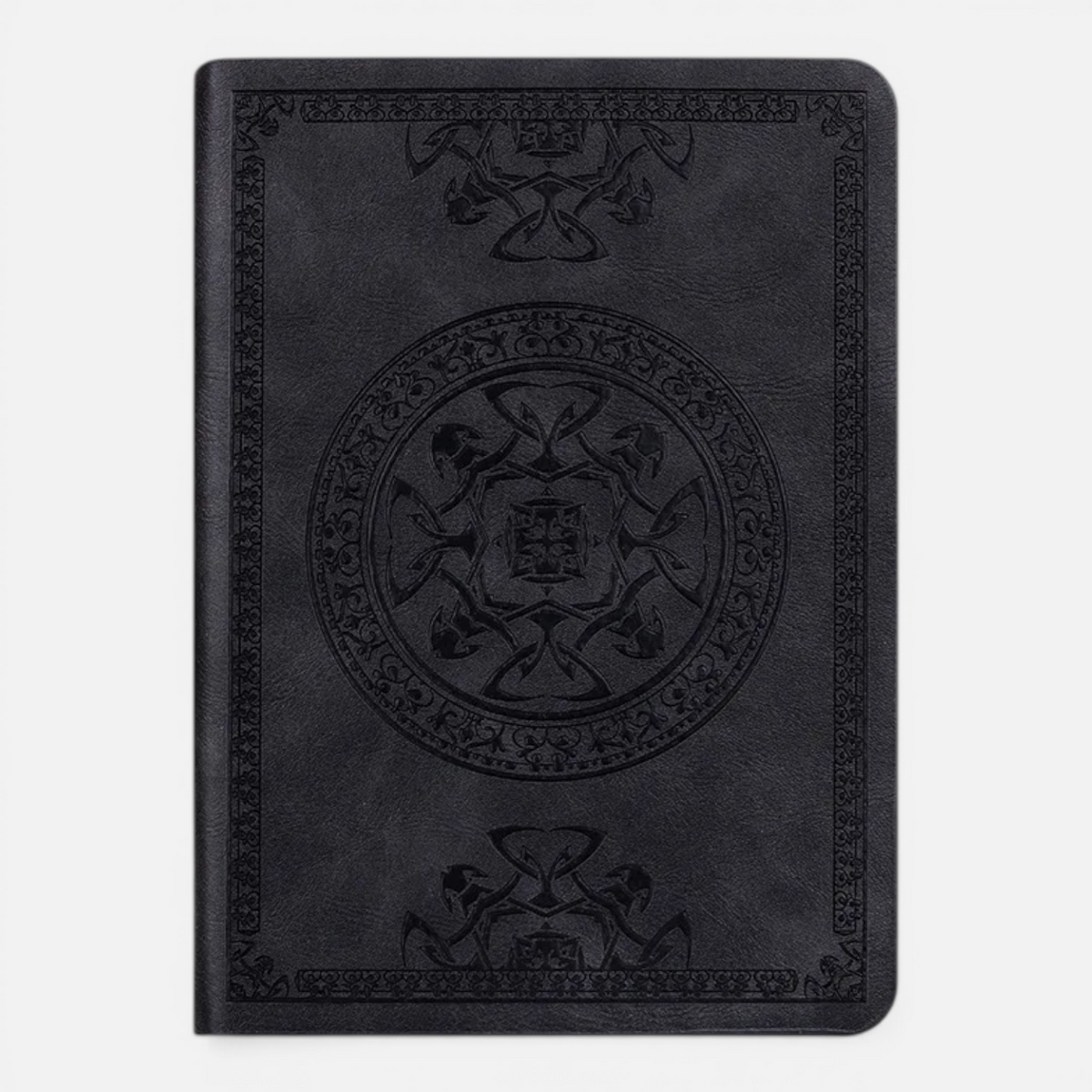 Carnet A6 Rétro en Cuir PU – Mini Journal de Poche Portable