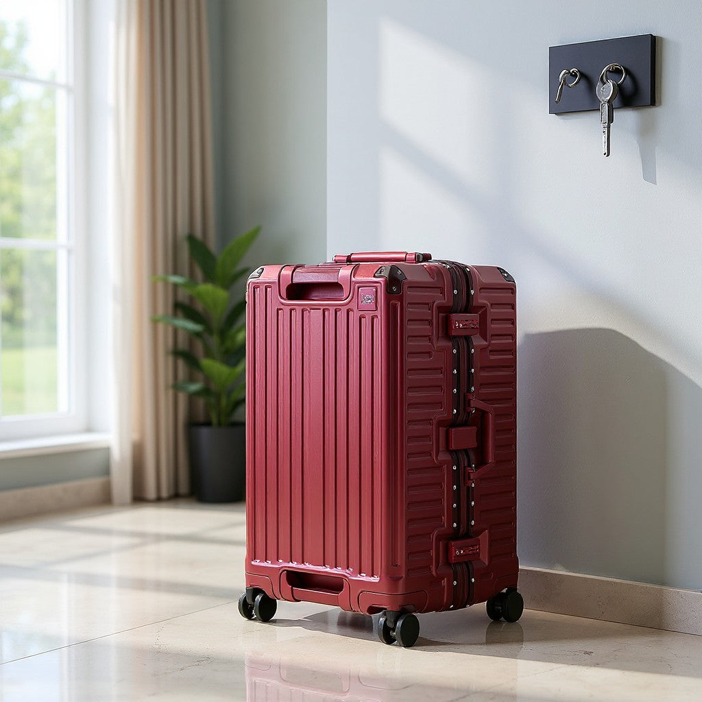 Valise Cadre Aluminium avec Poignée Large – 20/24/26 pouces