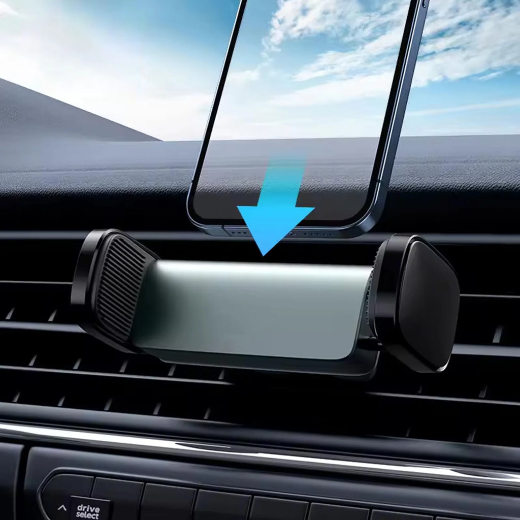 Support Téléphone Voiture Universel Grille d’Aération – Fixation Stable & Mains Libres