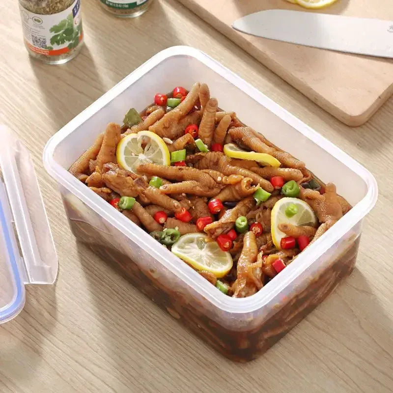Lunch box transparente