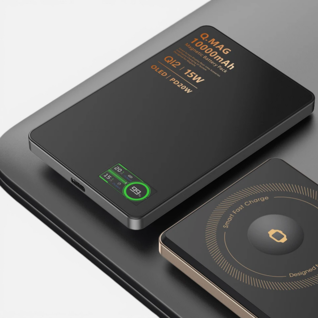 Batterie Externe Magnétique 2.1 – Charge Sans Fil Rapide – 5000/10000mAh