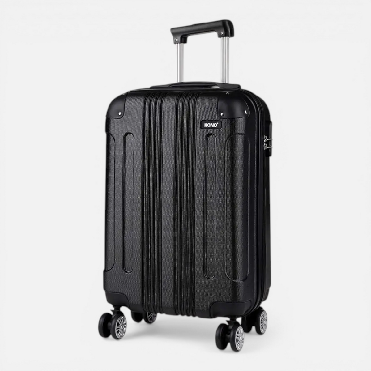 Valise Coque Rigide ABS – Légère avec 4 Doubles Roues