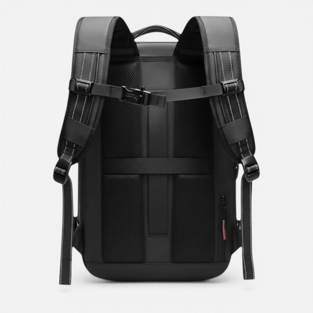 Sac à Dos Ordinateur avec Compression Sous Vide – Grande Capacité Extensible