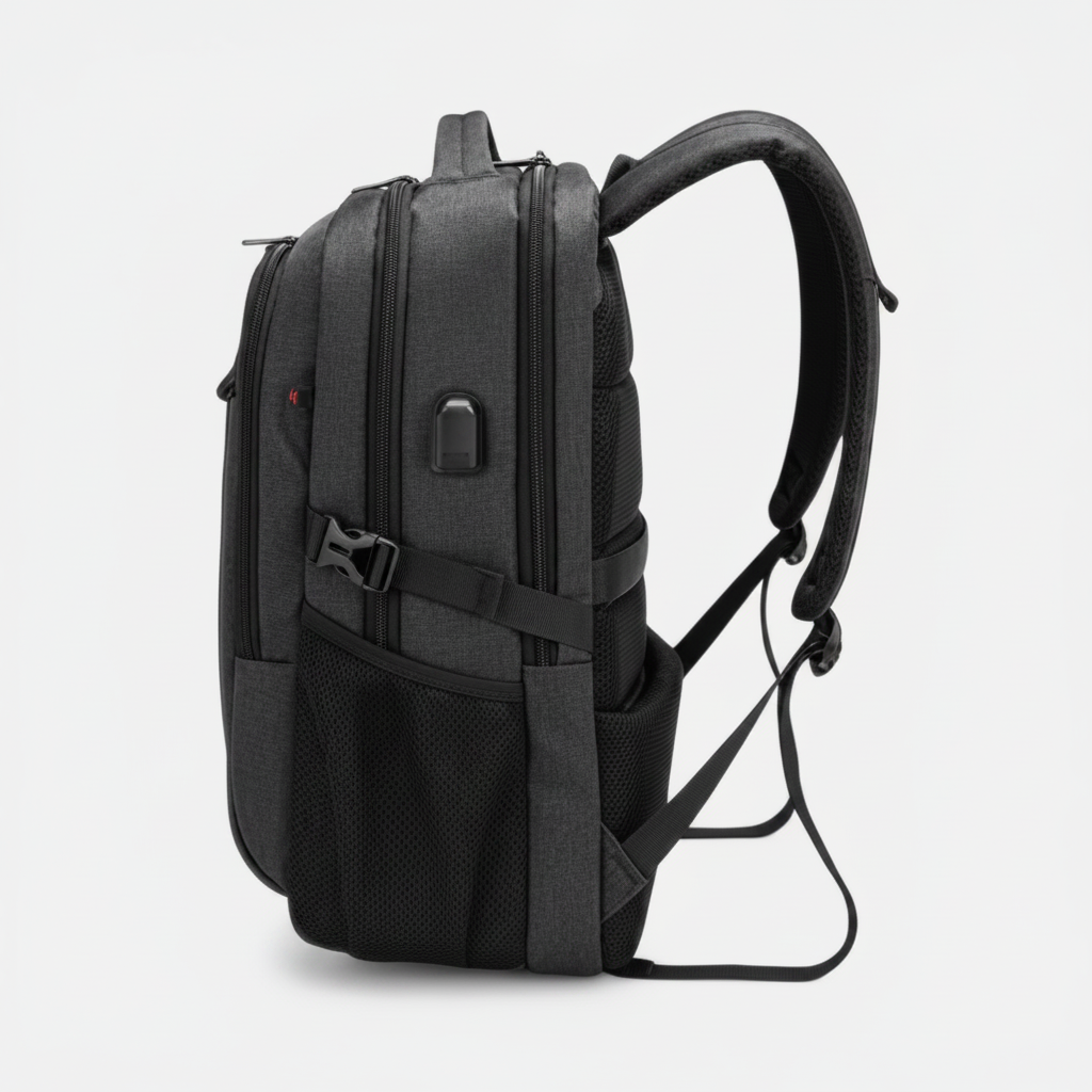 Sac à Dos Ordinateur – Imperméable avec Port USB