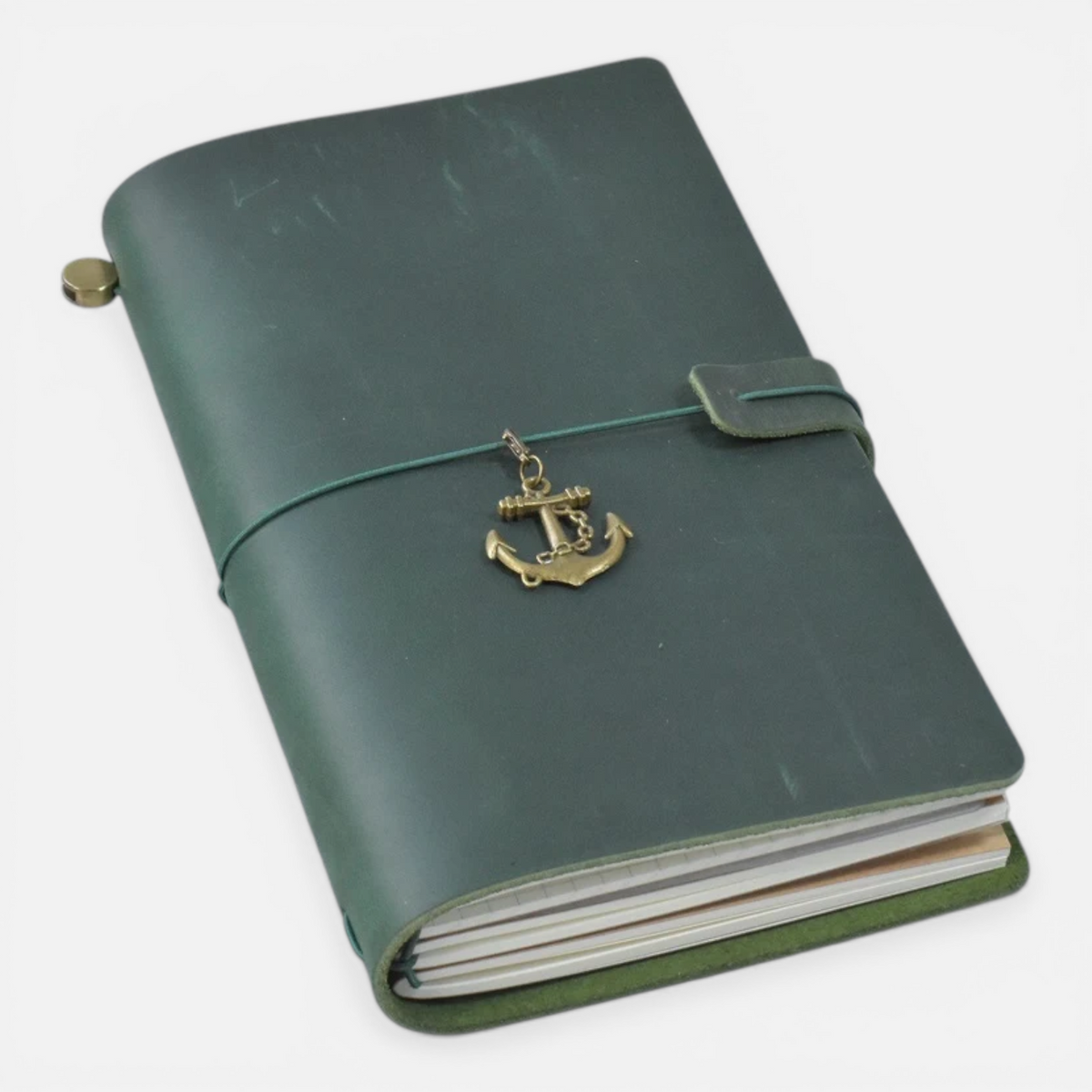 Carnet de Voyage en Cuir Véritable – Journal Rétro