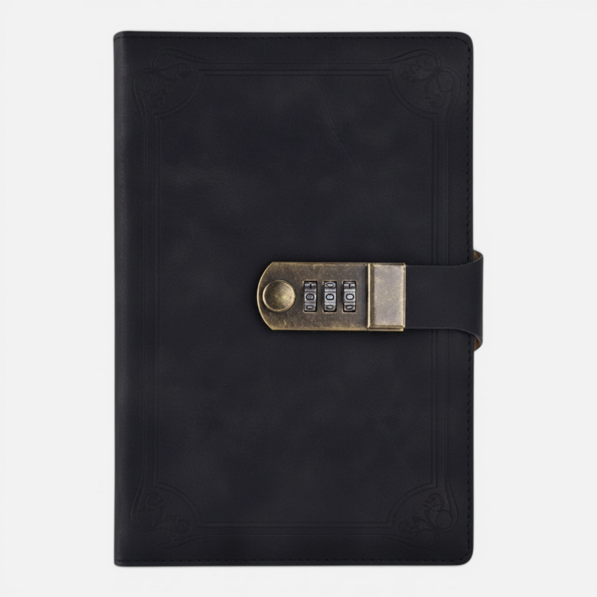 Carnet A5 Rétro avec Verrou – 200 Pages Épaisses