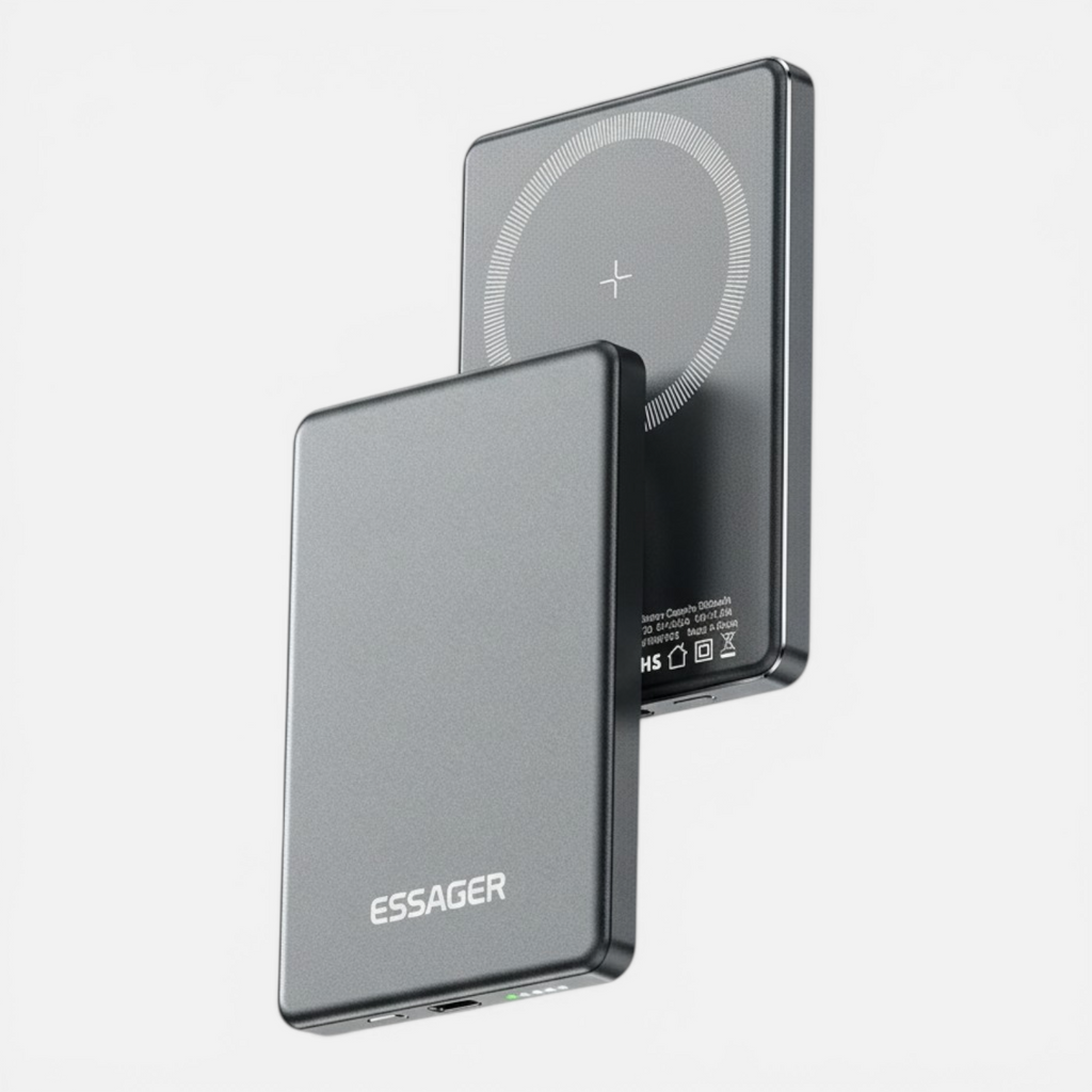 Batterie Externe 5000mAh 20W Magnétique – Charge Sans Fil Rapide