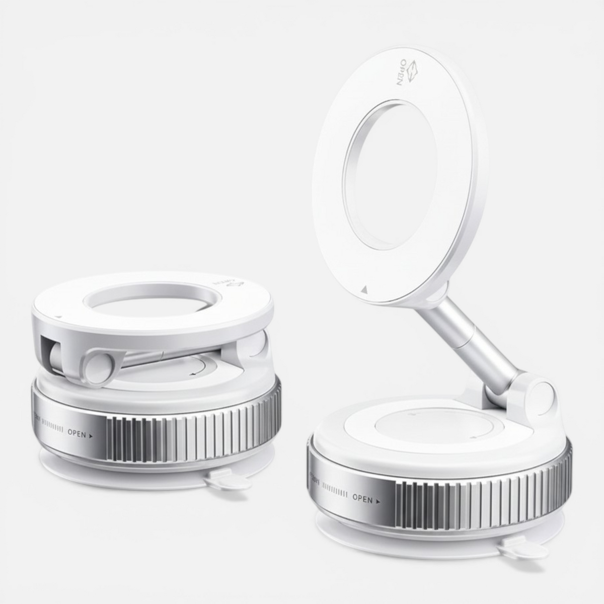Support Téléphone Voiture Magnétique à Ventouse – Rotation 360° – Fixation Puissante & Universel 2026