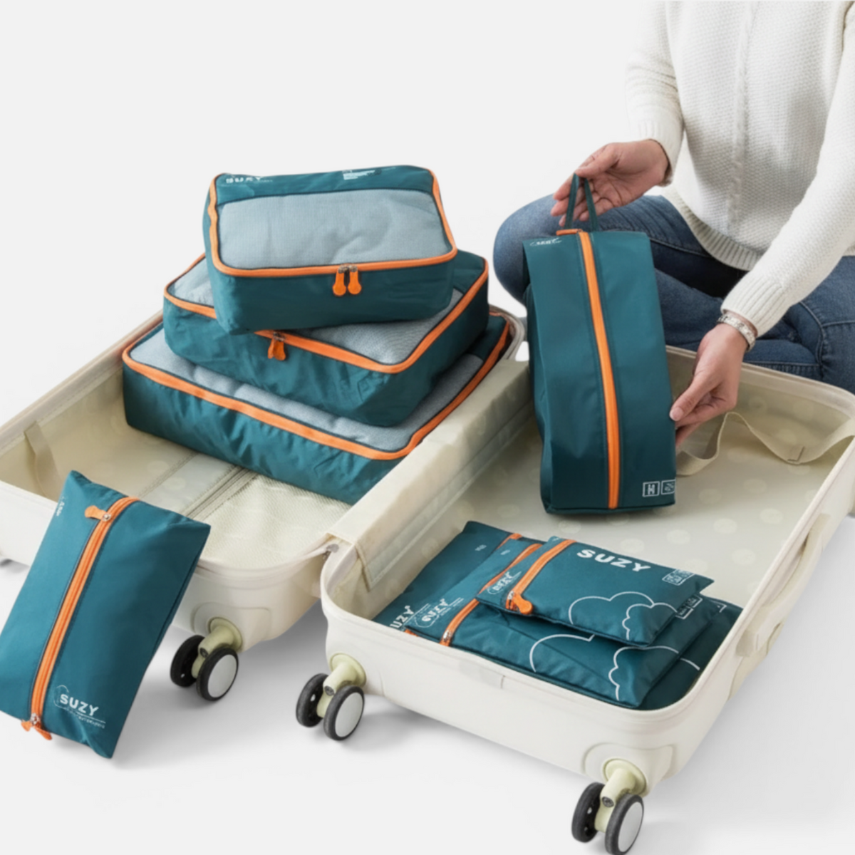 Sacs de Rangement Voyage pour Vêtements & Chaussures – Pochettes Pratiques & Compactes