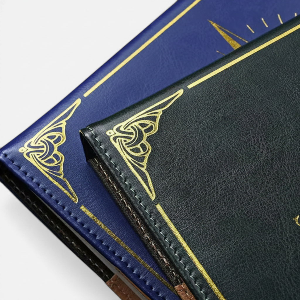 Carnet A5 Rétro avec Verrou – Journal à Mot de Passe Design Boussole