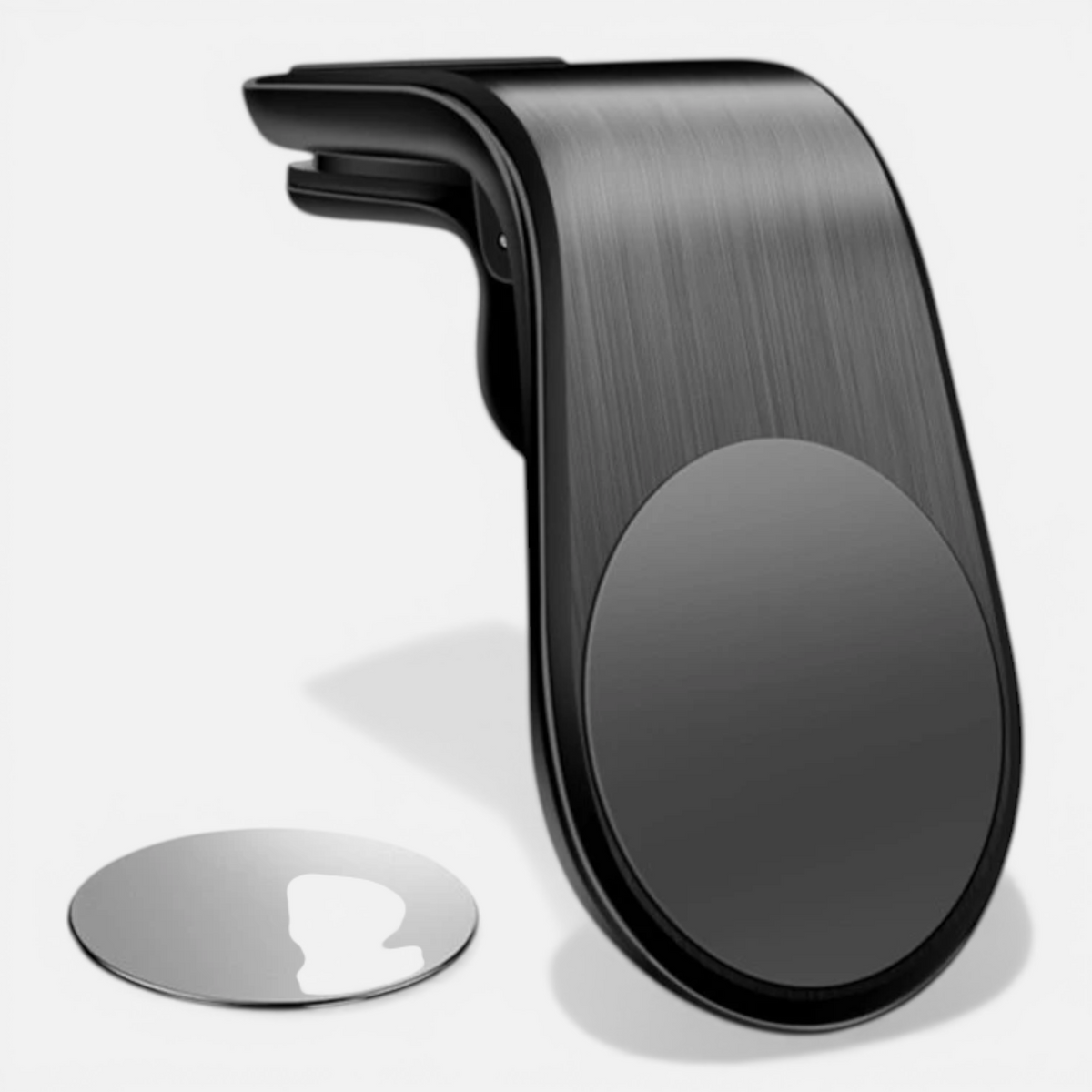 Support Téléphone Voiture Magnétique Grille d’Aération – Universel iPhone/Samsung/Huawei