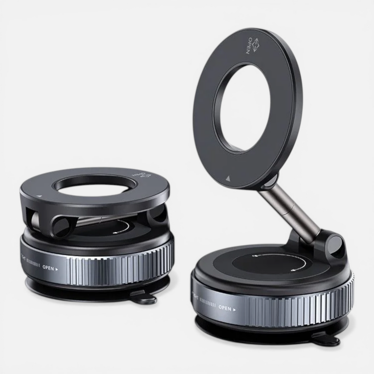 Support Téléphone Voiture Magnétique à Ventouse – Rotation 360° – Fixation Puissante & Universel 2026