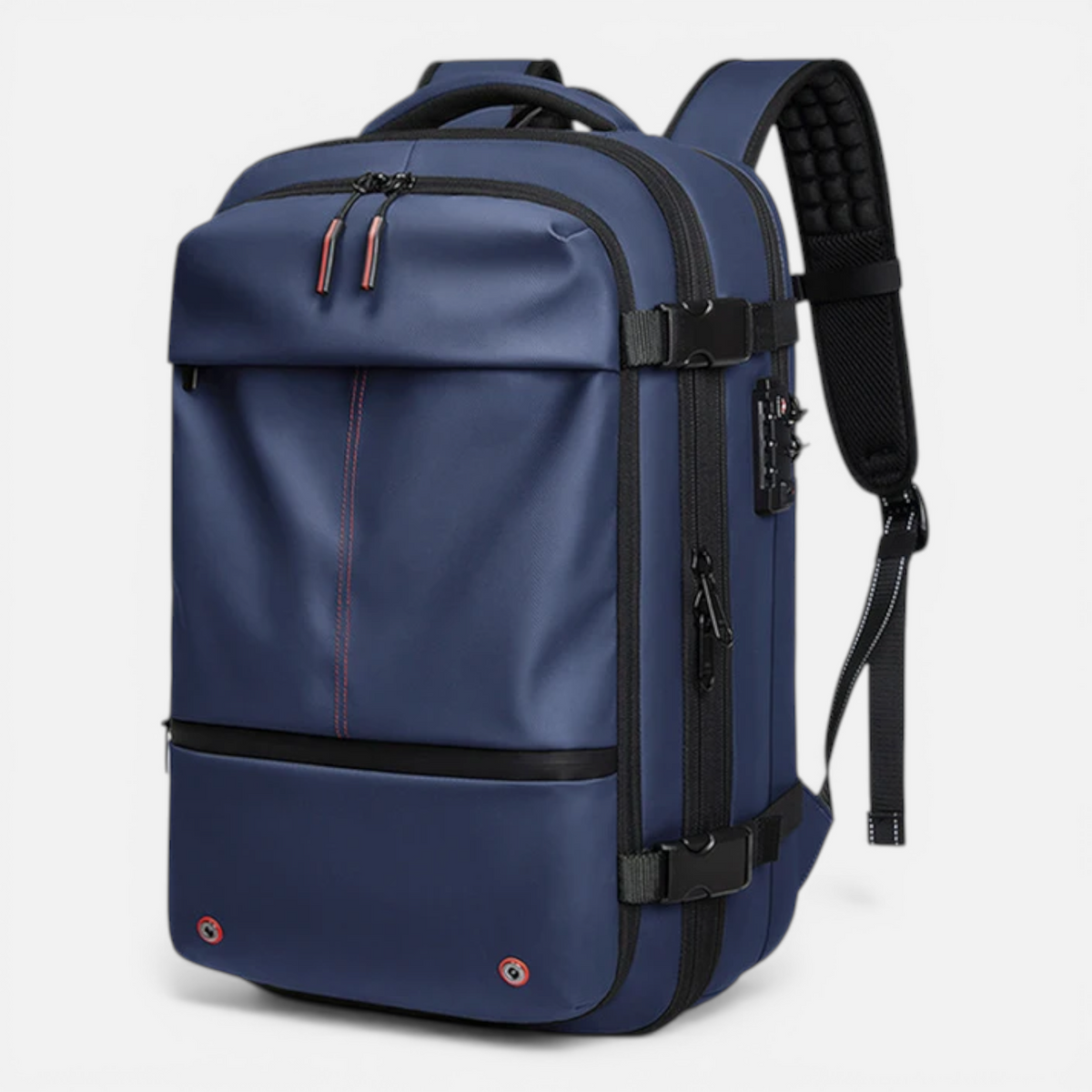 Sac à Dos Ordinateur avec Compression Sous Vide – Grande Capacité Extensible