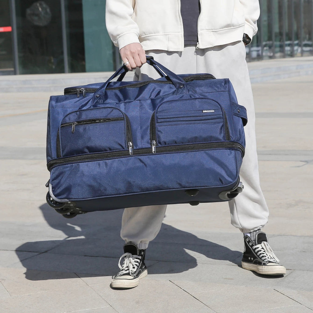 Sac Valise de Voyage – Grande Capacité Étanche – Sac Sport avec Roulettes