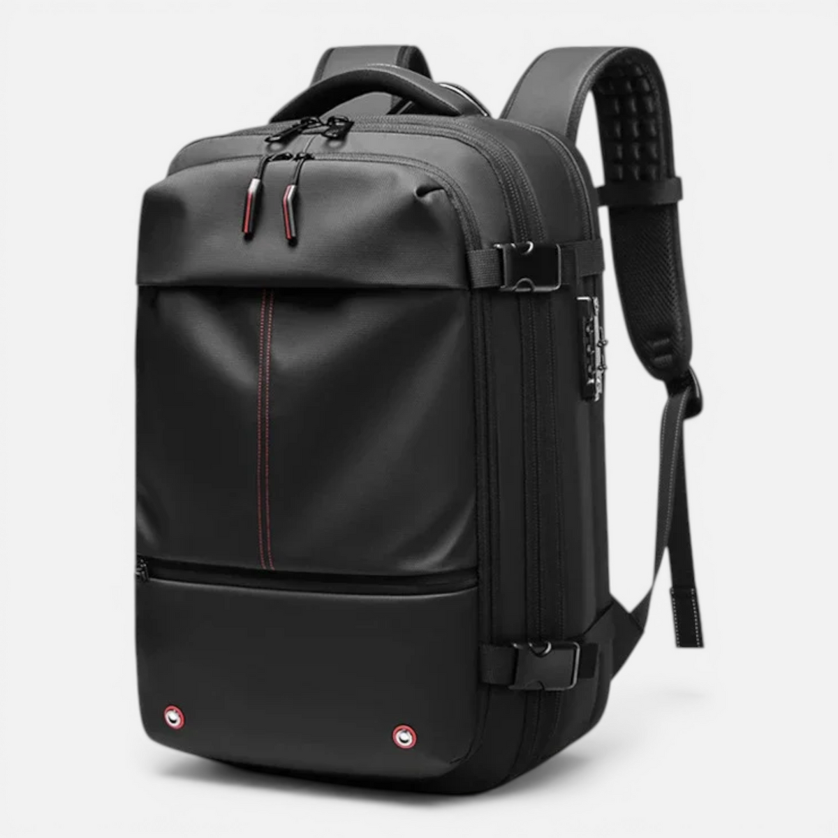 Sac à Dos Ordinateur avec Compression Sous Vide – Grande Capacité Extensible