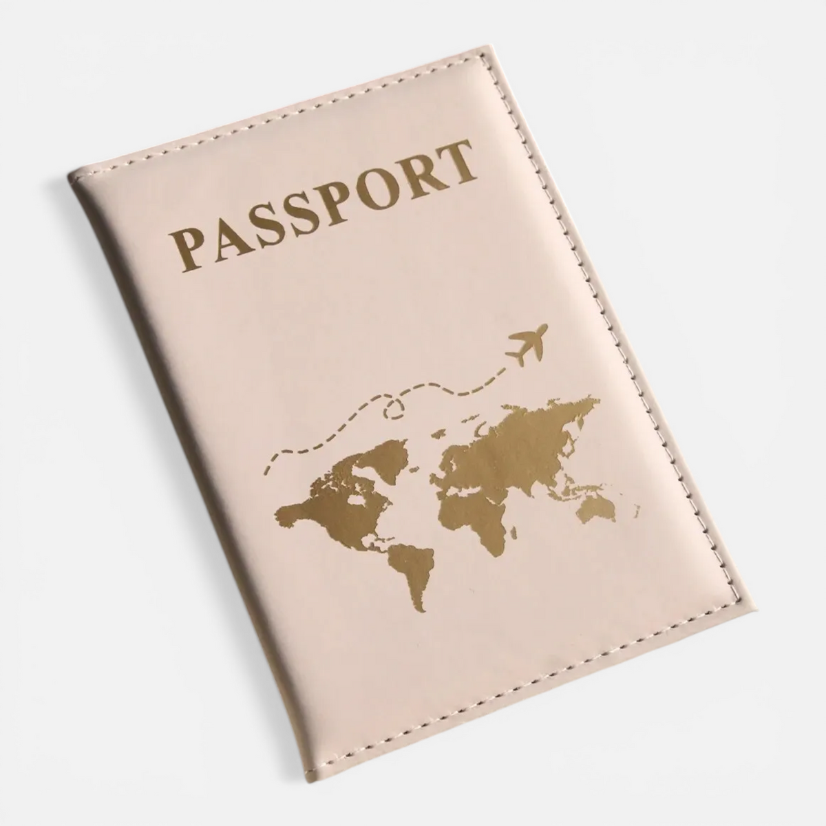 Protège-Passeport Carte du Monde – Porte-Documents avec Rangement Cartes