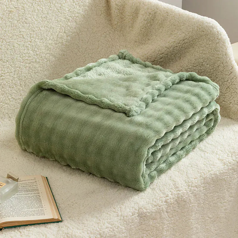 Plaid doux et confortable pour le voyage
