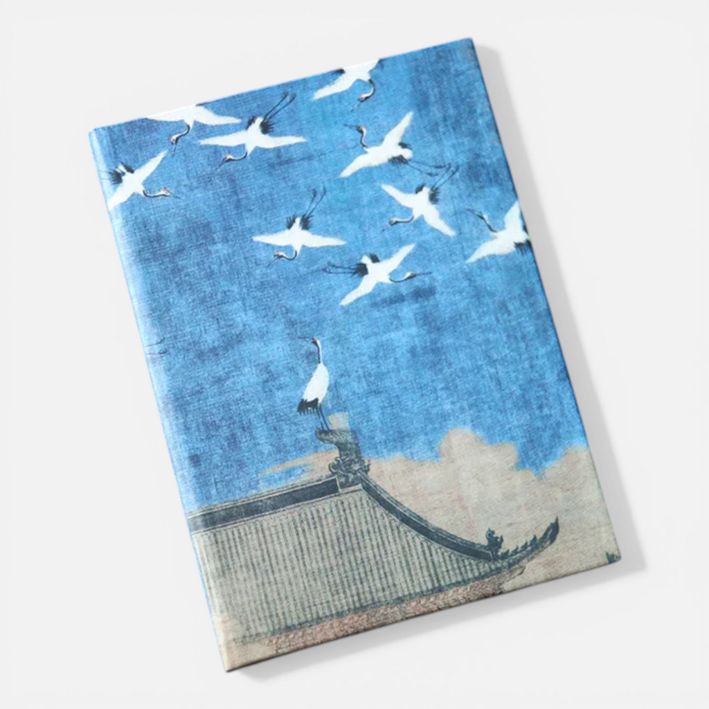 Carnet Mini Rigide de Poche – Motifs Peintures Chinoises