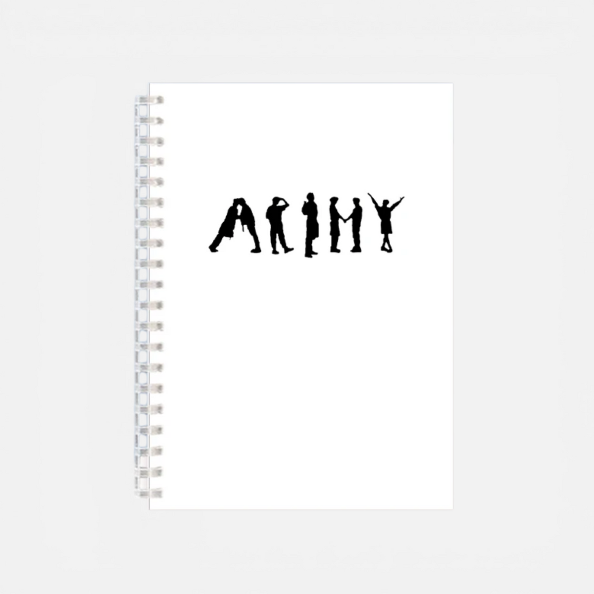Carnet Spirale A5 Style ARMY – Notebook Écriture & Journal