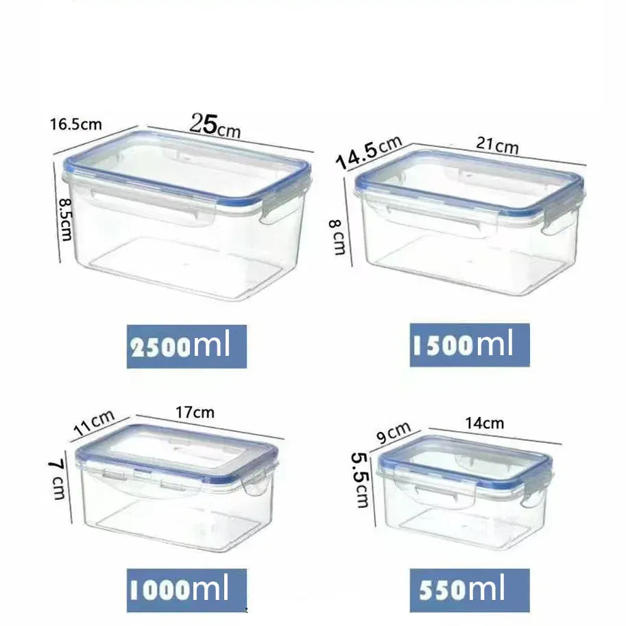 Lunch box transparente