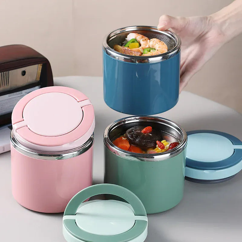 Lunch box ronde portative