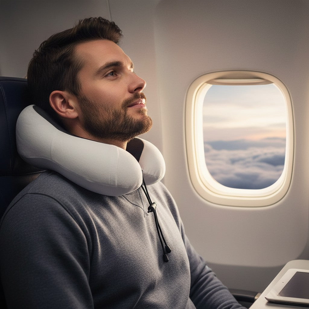 Oreiller de Voyage Confort – Maintien Tête & Nuque