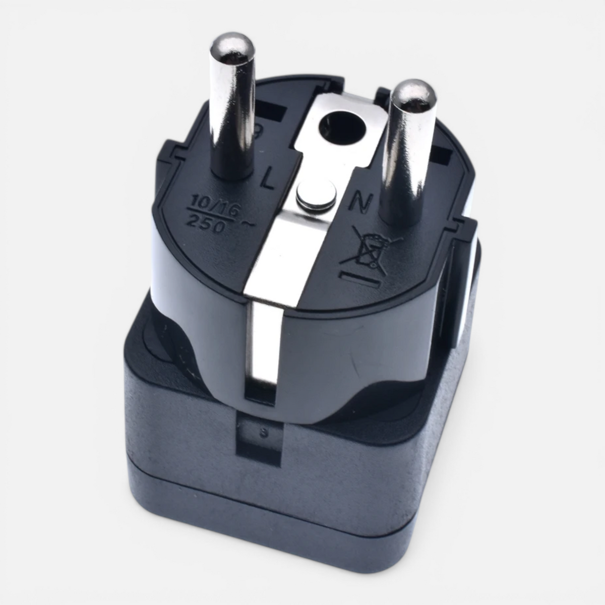 Adaptateur Prise Voyage Universel – US/UK/AU vers EU